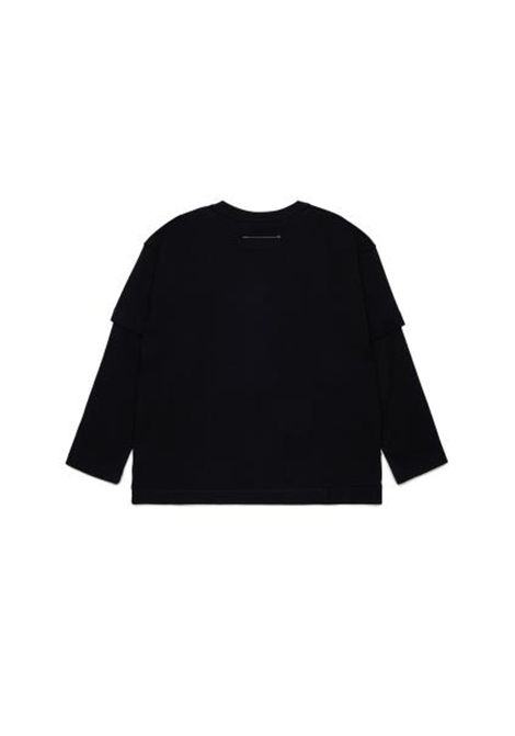 T-shirt con stampa MM6 KIDS MAISON MARGIELA | M61132 MM04IM6900